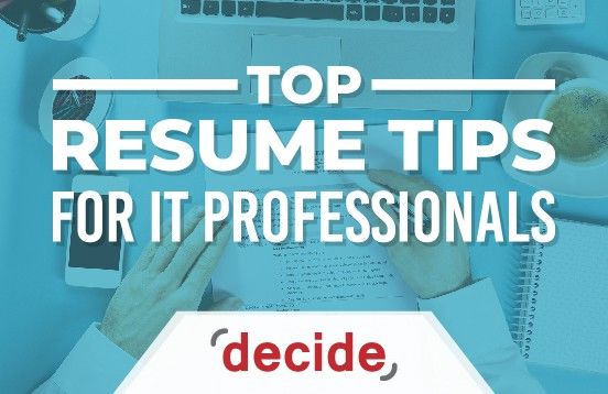 Resume Tips IT Professional