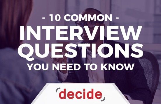 Common Interview Questions